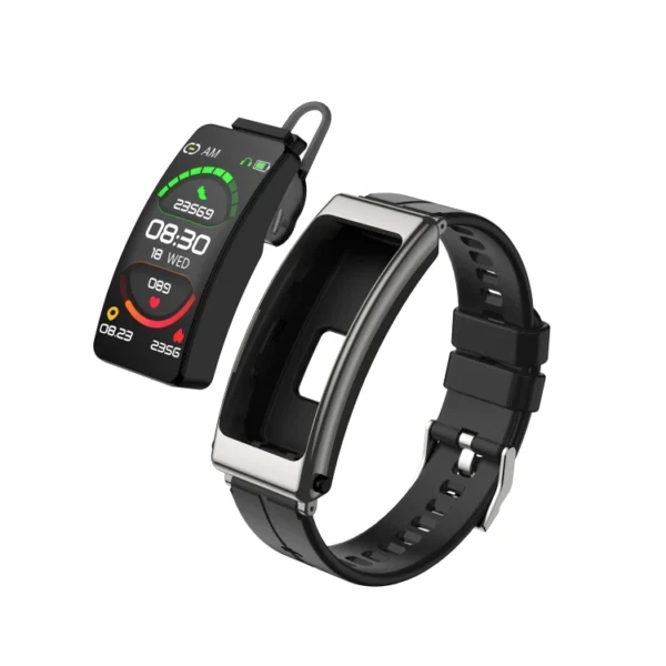 2023 New Arrival Silicone Fitness Tracker Smart Band K13 1.14 Inch Wireless Call Smart Watch With Earphone Smart Bracelet - Image 6