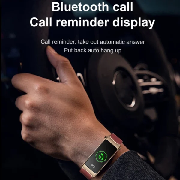 2023 New Arrival Silicone Fitness Tracker Smart Band K13 1.14 Inch Wireless Call Smart Watch With Earphone Smart Bracelet - Image 4